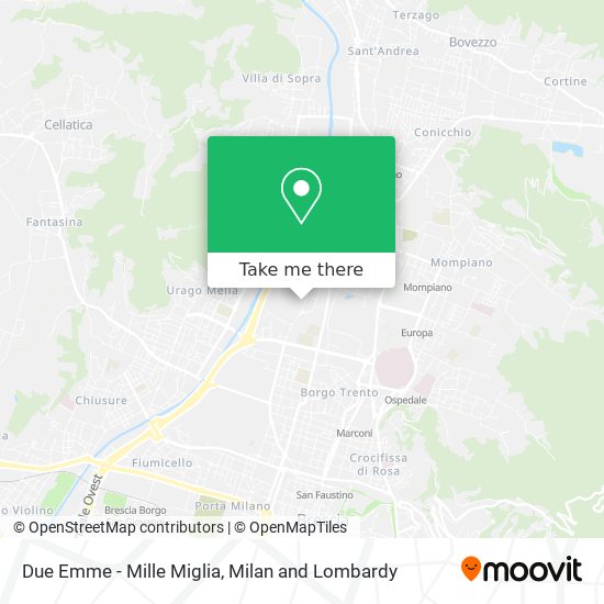Due Emme - Mille Miglia map