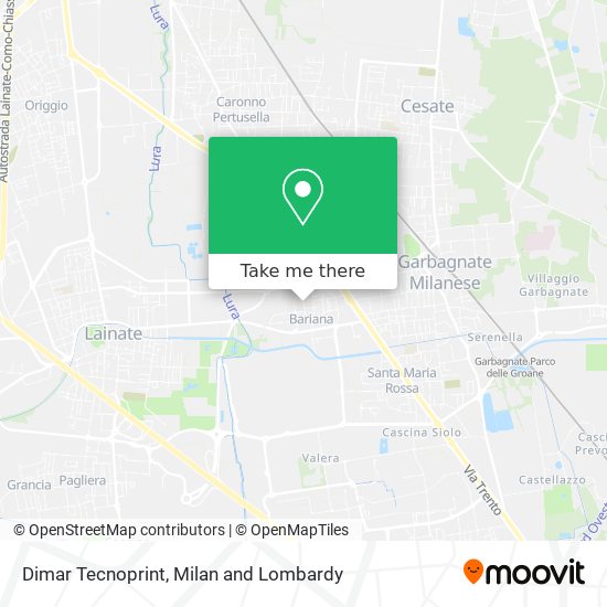 Dimar Tecnoprint map