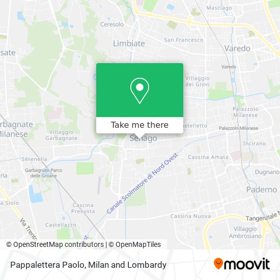 Pappalettera Paolo map