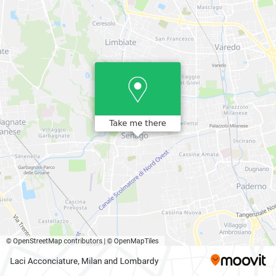Laci Acconciature map
