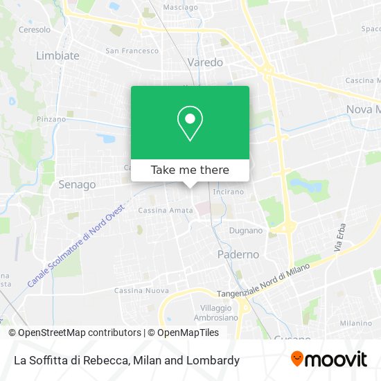 La Soffitta di Rebecca map