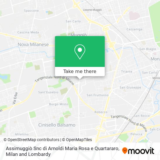 Assimuggiò Snc di Arnoldi Maria Rosa e Quartararo map