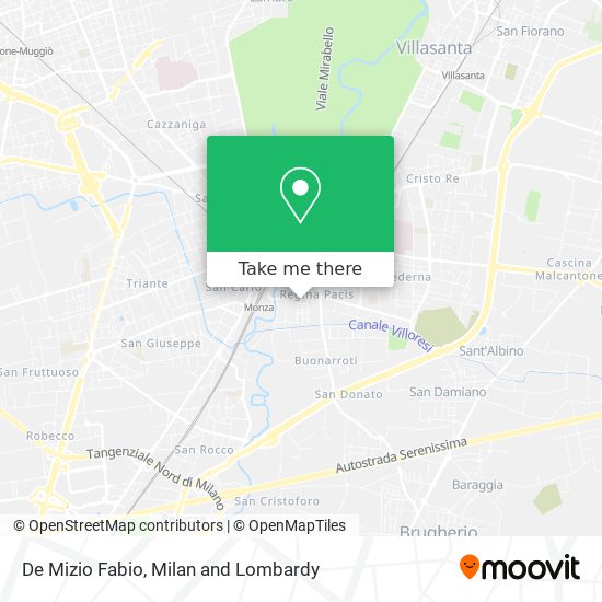 De Mizio Fabio map