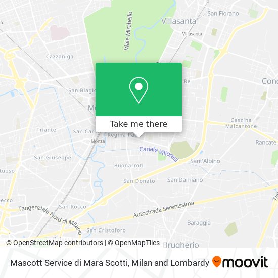 Mascott Service di Mara Scotti map