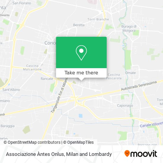Associazione Àntes Onlus map