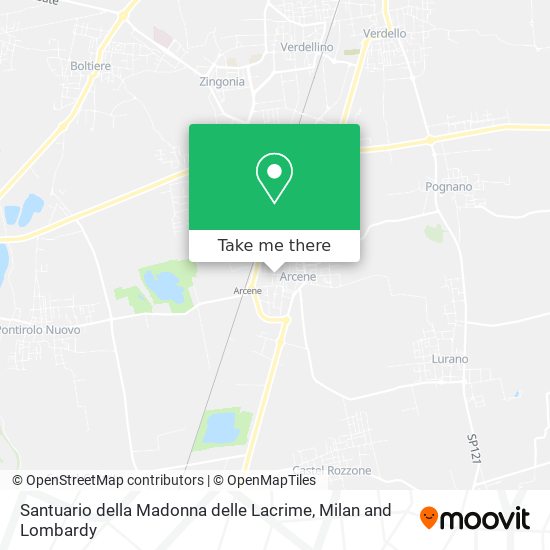 Santuario della Madonna delle Lacrime map