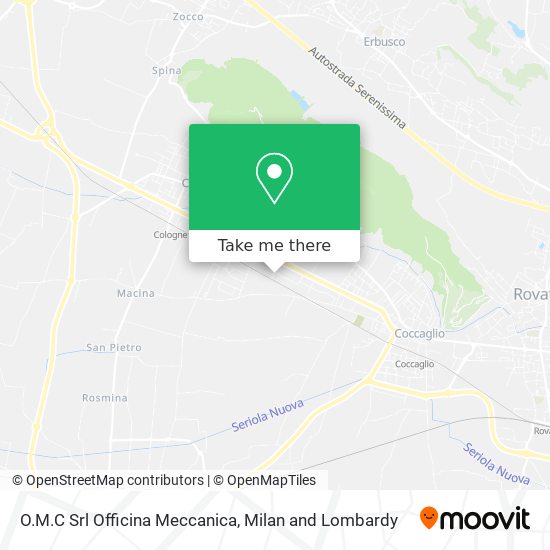 O.M.C Srl Officina Meccanica map