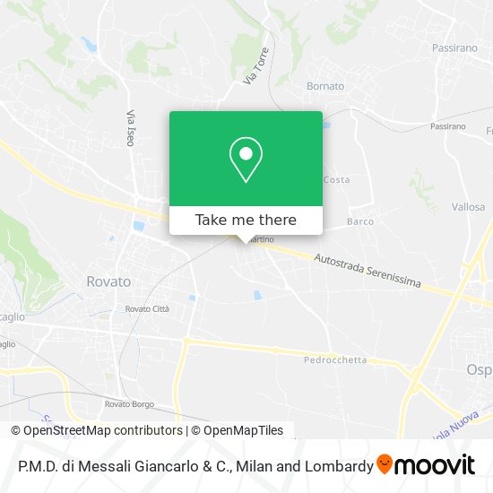 P.M.D. di Messali Giancarlo & C. map