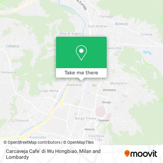 Carcaveja Cafe' di Wu Hongbiao map