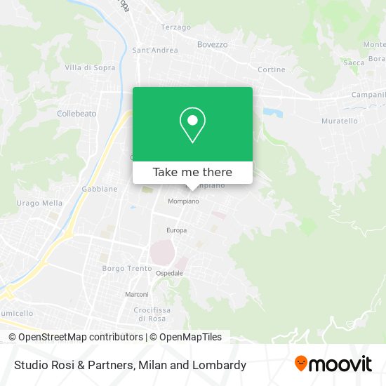 Studio Rosi & Partners map