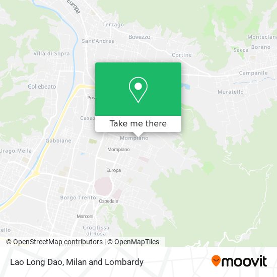 Lao Long Dao map