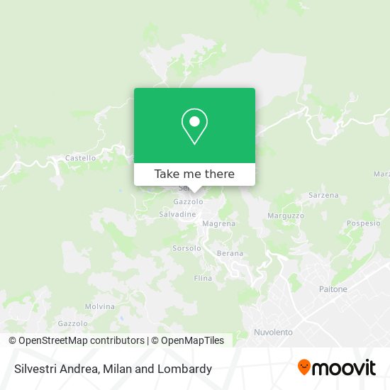 Silvestri Andrea map