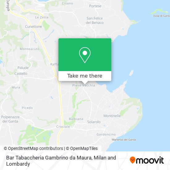 Bar Tabaccheria Gambrino da Maura map