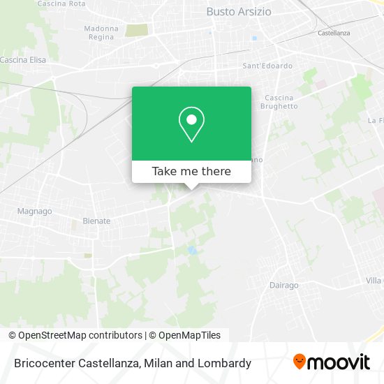 Bricocenter Castellanza map