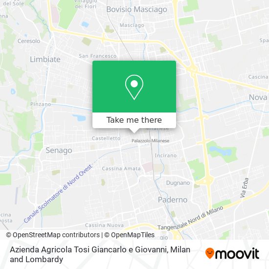 Azienda Agricola Tosi Giancarlo e Giovanni map
