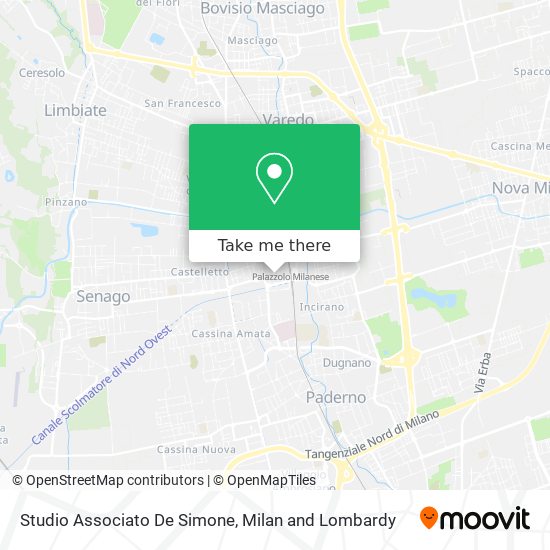 Studio Associato De Simone map