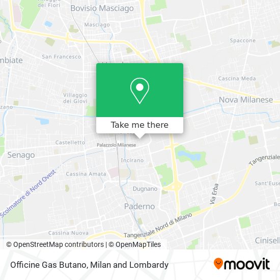 Officine Gas Butano map