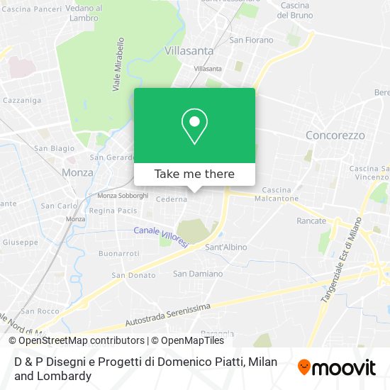 D & P Disegni e Progetti di Domenico Piatti map