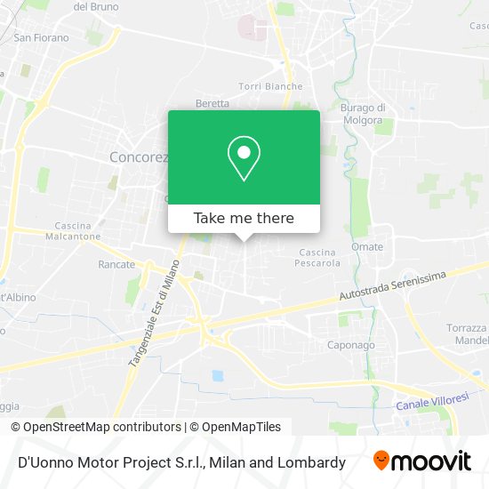 D'Uonno Motor Project S.r.l. map