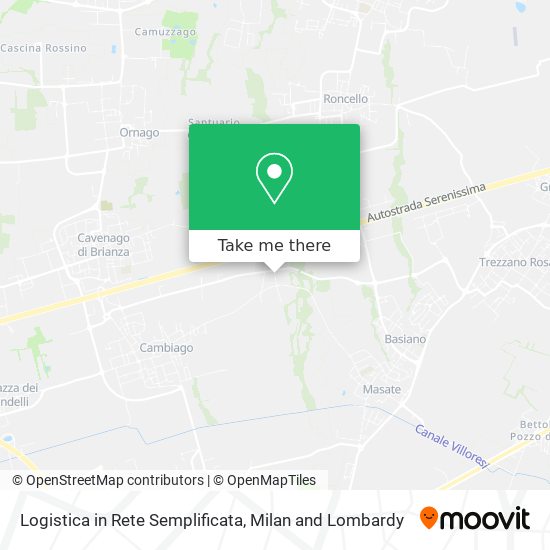 Logistica in Rete Semplificata map