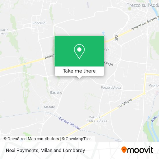 Nexi Payments map