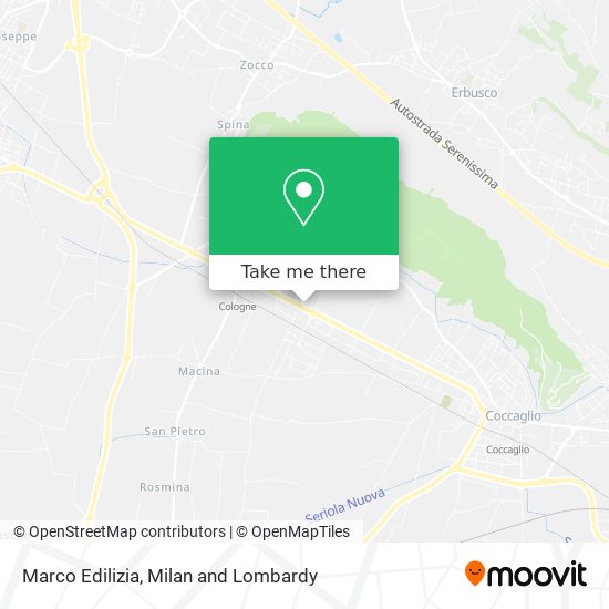 Marco Edilizia map