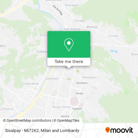 Sisalpay - Mi7262 map