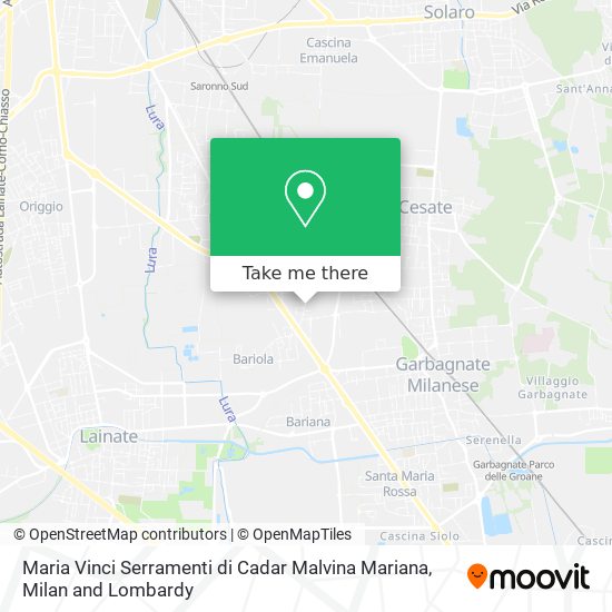 Maria Vinci Serramenti di Cadar Malvina Mariana map