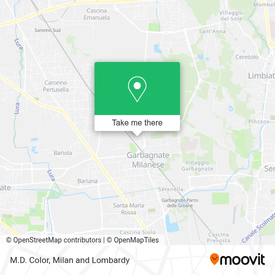 M.D. Color map
