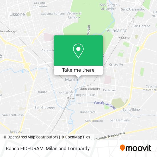 Banca FIDEURAM map