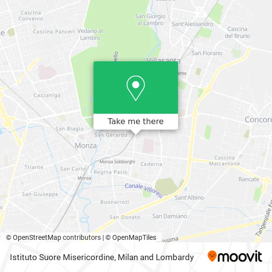 Istituto Suore Misericordine map