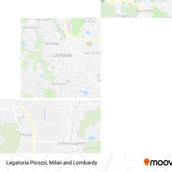Legatoria Picozzi map