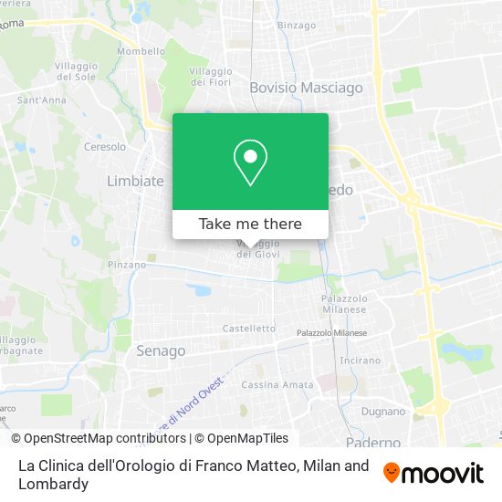 La Clinica dell'Orologio di Franco Matteo map