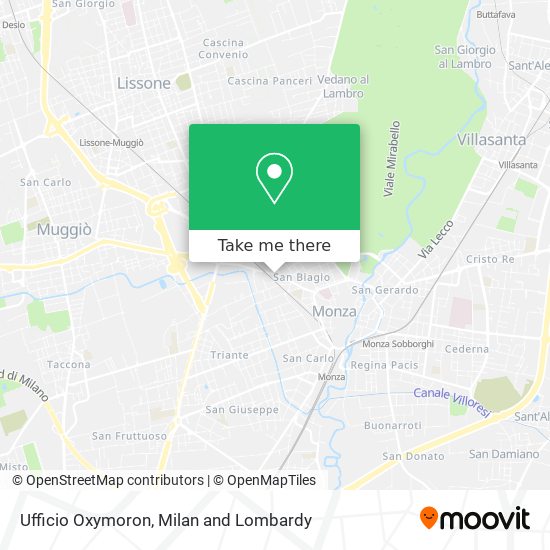 Ufficio Oxymoron map