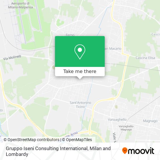 Gruppo Iseni Consulting International map