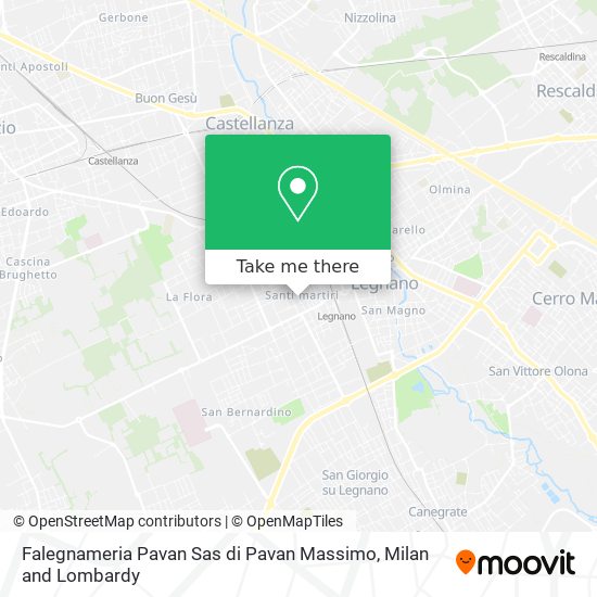 Falegnameria Pavan Sas di Pavan Massimo map