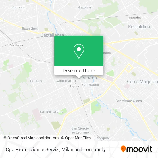 Cpa Promozioni e Servizi map
