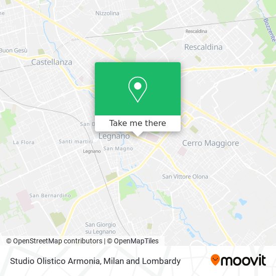 Studio Olistico Armonia map