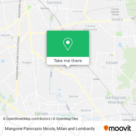 Mangone Pancrazio Nicola map