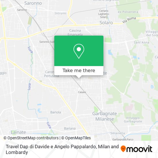 Travel Dap di Davide e Angelo Pappalardo map