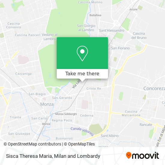 Sisca Theresa Maria map
