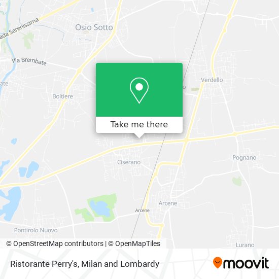 Ristorante Perry's map