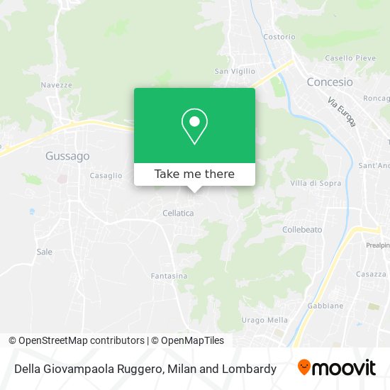 Della Giovampaola Ruggero map