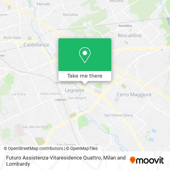 Futuro Assistenza-Vitaresidence Quattro map