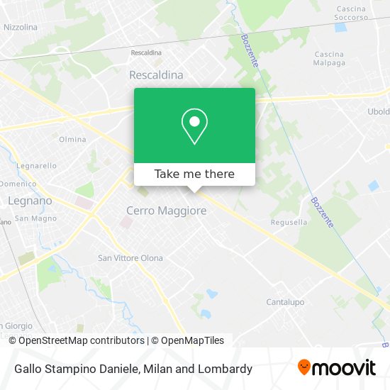 Gallo Stampino Daniele map
