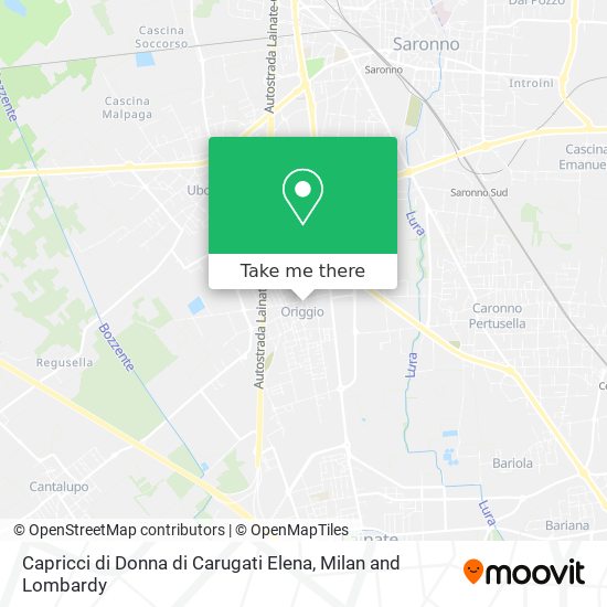 Capricci di Donna di Carugati Elena map