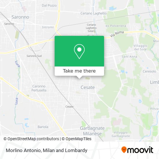Morlino Antonio map