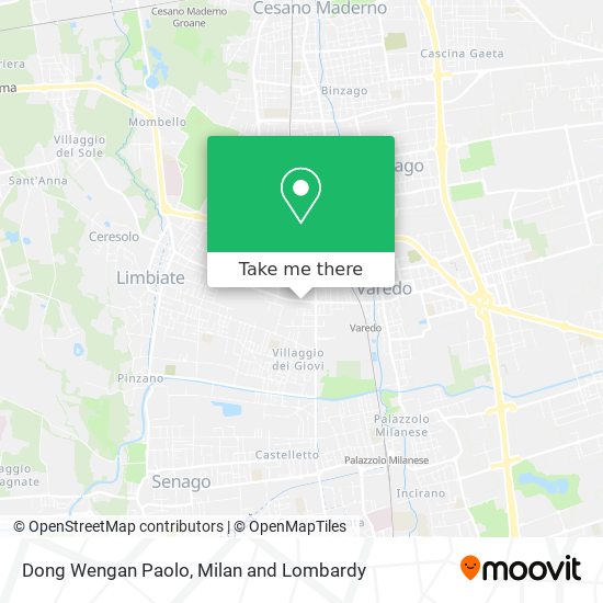 Dong Wengan Paolo map