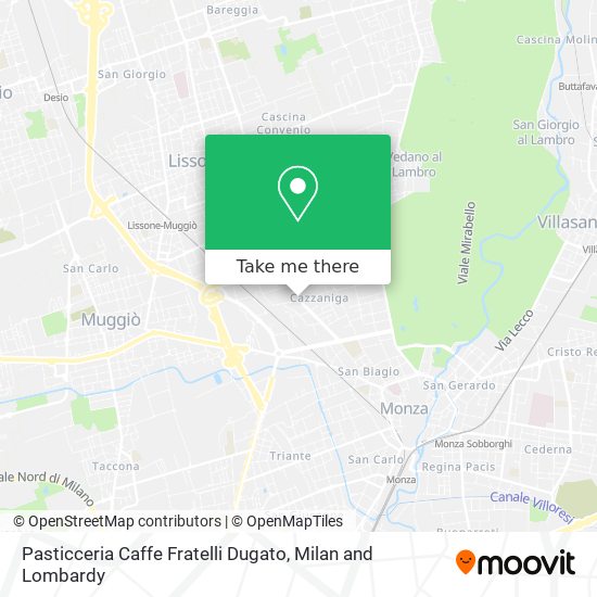 Pasticceria Caffe Fratelli Dugato map