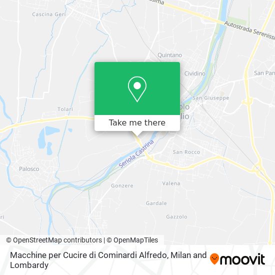 Macchine per Cucire di Cominardi Alfredo map